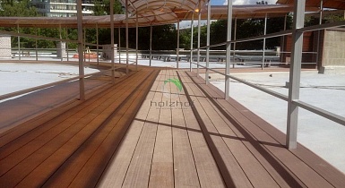 Эксплуатируемая кровля в офисном центре Эксплуатируемая кровля в офисном центре